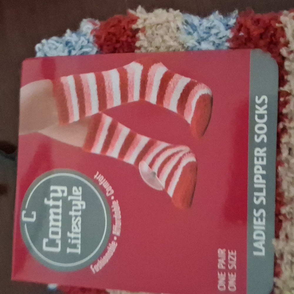 Ladies Slipper Socks One Size - Picture 3 of 3